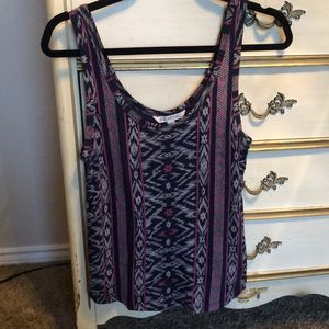 BILLABONG tribal print tank top
